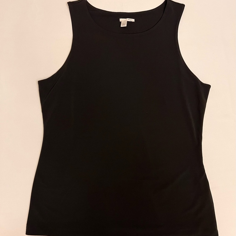 Fitted black Halogen tank size XL